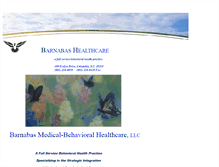 Tablet Screenshot of barnabashealthcare.com